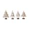 Hello Honey® Wool Felt Christmas Tree with Wood Base Set